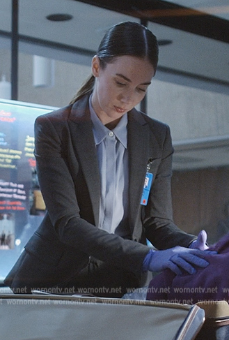 Agent Ross's gray blazer on National Treasure: Edge of History