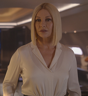 Billie's white blouse on National Treasure: Edge of History