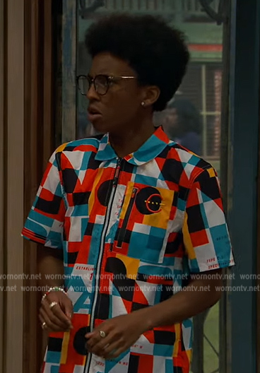 Noah's printed shirt on Bunkd