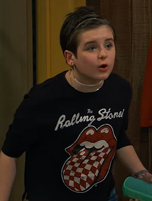 Winnie's rolling stones graphic tee on Bunkd