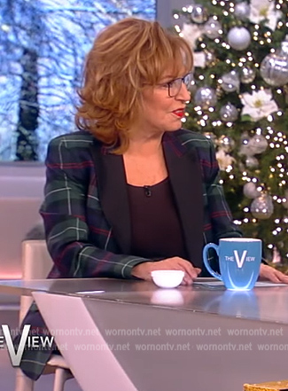 Joy's plaid blazer on The View