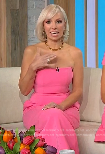 Margaret Josephs' pink strapless dress on Sherri