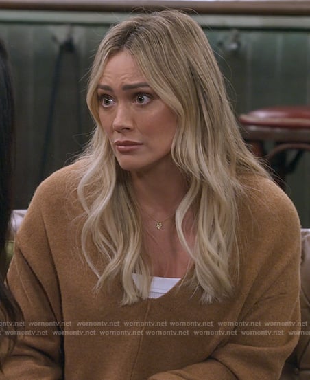 Sophie's cropped brown sweater on How I Met Your Father