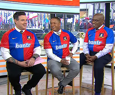 Carson, Craig and Al's AFC Richmond jersey on Today