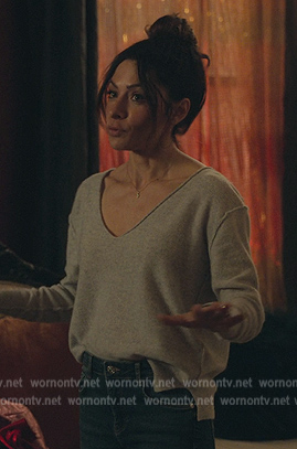 Billie's gray sweater on Sex/Life