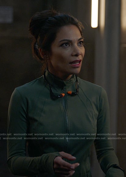 Helen's green jacket on True Lies