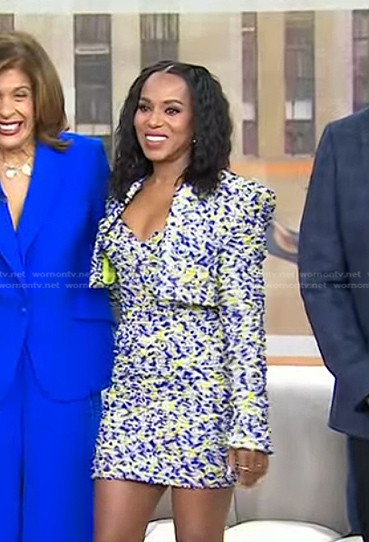 Kerry Washington's tweed mini dress and jacket on Today