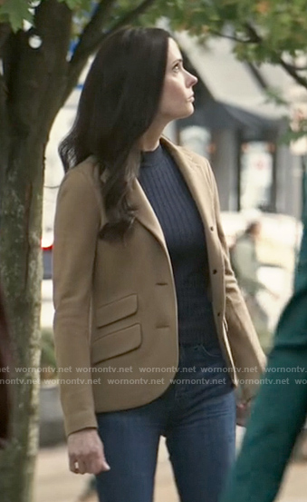 Lois's camel jacket on Superman and Lois