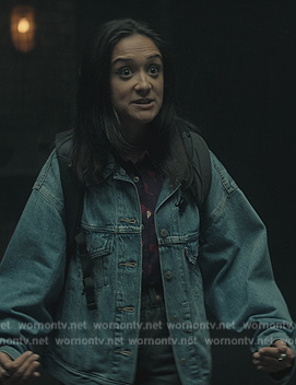 Nadia's denim jacket on You