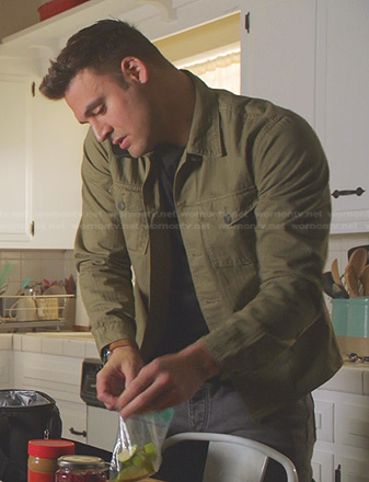 Eddie's green jacket  on 9-1-1