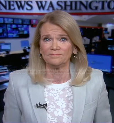 Martha's light green blazer on Good Morning America