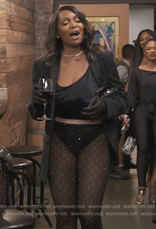 Marlo's gg tights on The Real Housewives of Atlanta