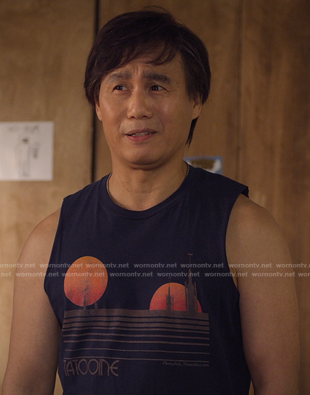 Wally's Tatooine tank on Awkwafina is Nora From Queens