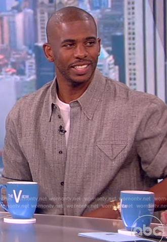 Chris Paul's gray jacket on The View
