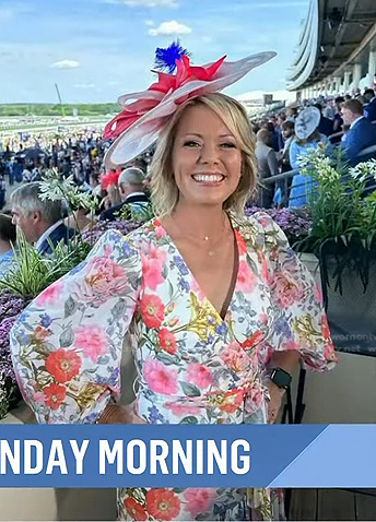Dylan's floral long sleeve wrap dress on Today