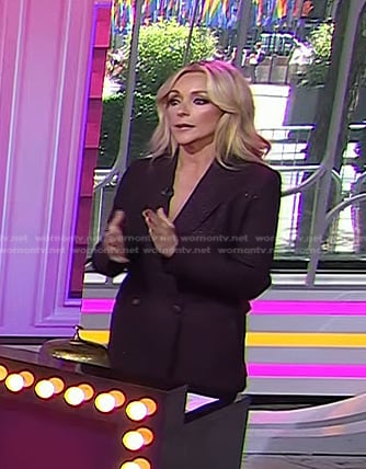 Jane Krakowski's metallic pant suit on Today