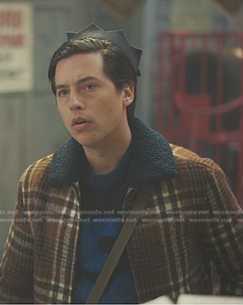 Jughead's plaid jacket on Riverdale