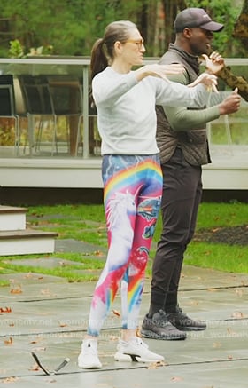 Jenna's unicorn print leggings on The Real Housewives of New York City