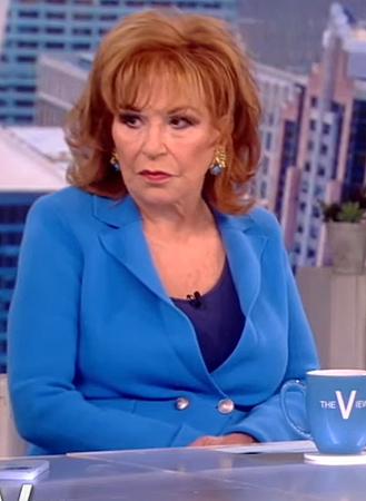 Joy's blue blazer on The View