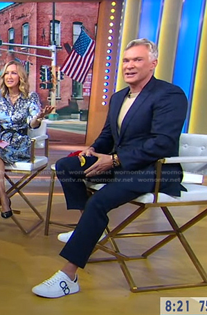 Sam Champion's sneakers on Good Morning America
