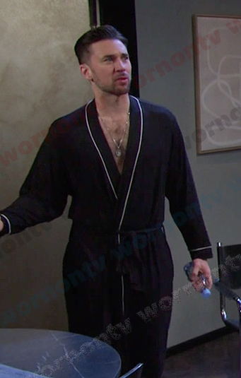 Chad's black robe on Days of our Lives