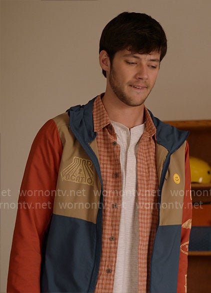 EJ's colorblock jacket on High School Musical The Musical The Series