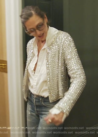 Jenna's embellished jacket on The Real Housewives of New York City