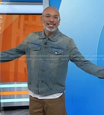 Jo Koy's denim jacket on Today