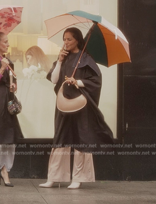 Seema's pink hand bag on And Just Like That