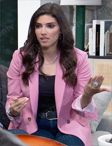 Brook Lynn's pink blazer on General Hospital