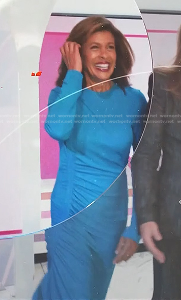 Hoda's opening scene dress on Today