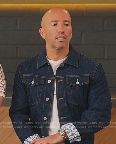 Jason's denim jacket on Selling the OC