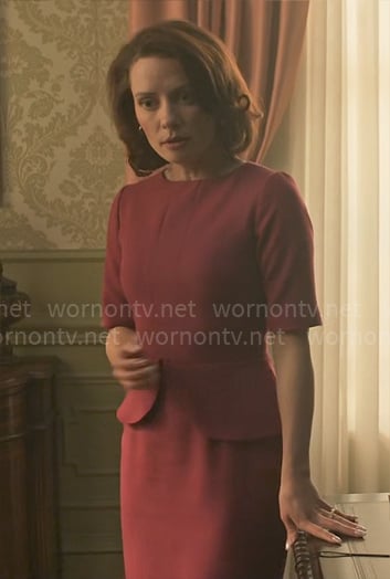 Charlotte's pink peplum dress on Chucky