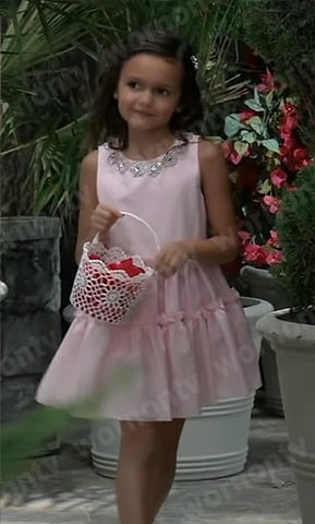 Donna's flower girl dress on General Hospital