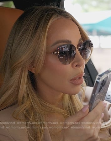 Lisa's sunglasses on The Real Housewives of Miami
