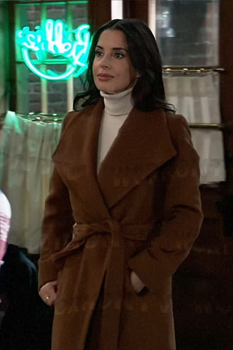 Sam's brown coat on General Hospital