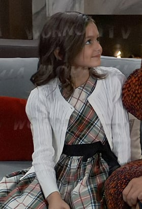 Donna's plaid dress on General Hospital
