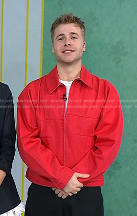 Ed McVey's red jacket on Today