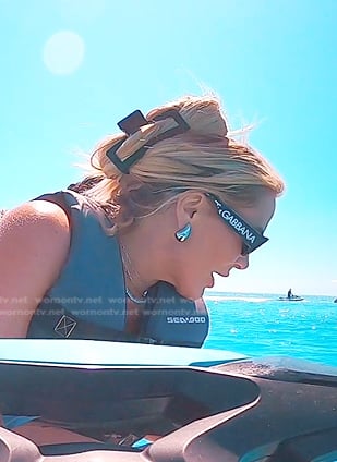 Heather's black sunglasses on The Real Housewives of Salt Lake City