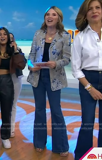 Jenna's flare jeans on Today
