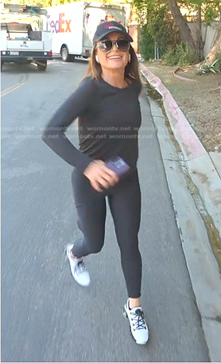 Kyle's black leggings on The Real Housewives of Beverly Hills