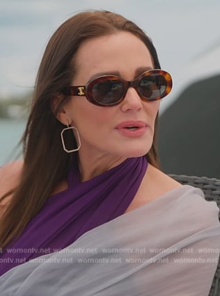 Meradith's turtoise sunglasses on The Real Housewives of Salt Lake City