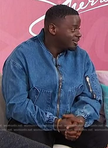 Daniel Kaluuya's denim jacket on Sherri