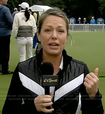 Dylan's black quilted jacket on Today
