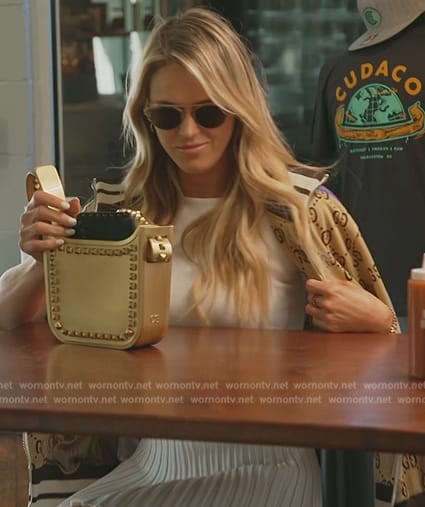 Olivia's gg bomber jacket on Southern Charm