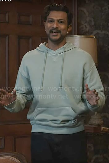 Jay's green hoodie on Ghosts