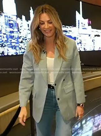 Erin Andrews's grey blazer on Today