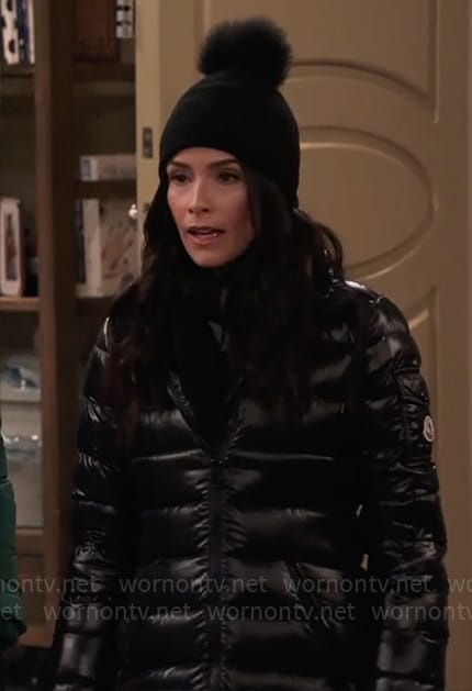 Julia's black parka on Extended Family