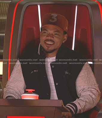 Chance's varsity jacket on The Voice