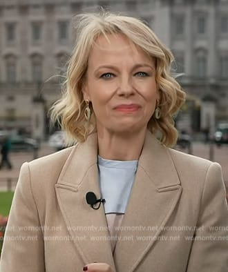 Daisy McAndrew's beige coat on Today